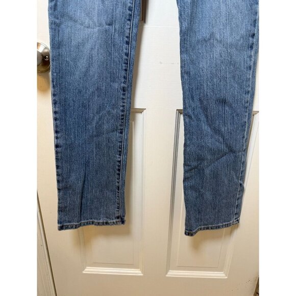 Levi's 505 Women's Long Straight Leg Nouveau Low Jeans Size 8L - Picture 4 of 14